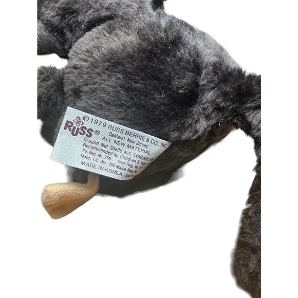 Vintage 1979 Russ Shy Guy Chimpanzee Monkey 7” Plush Stuffed Animal Rare HTF - Picture 12 of 16